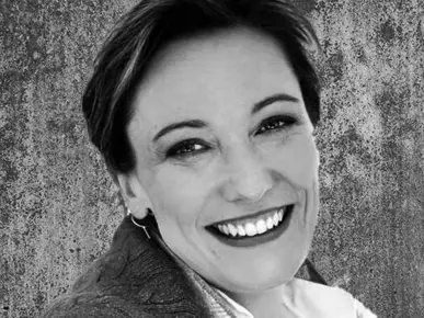 Franziska Kühne, Schwarzweißbild Franziska Kühne, Schwarzweißbild